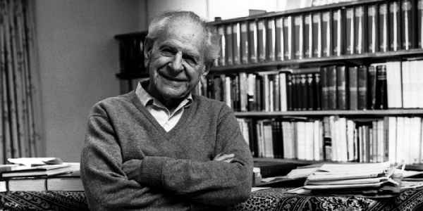 Karl Popper.